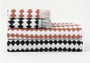 home decor linen geometric prints vue checkered print towels from she's got style interior design brisbane